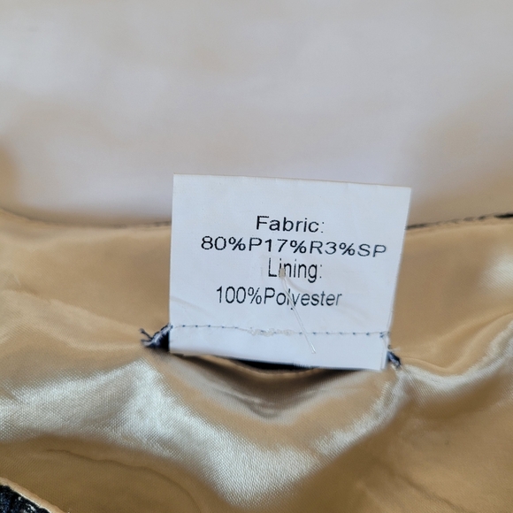 Jack and Jinger black and cream lace top Size L - Picture 9 of 11